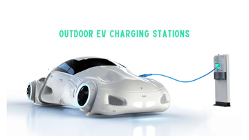 What Would It Look Like to Plug a Portable Battery Generator into an Outdoor EV Charging Station