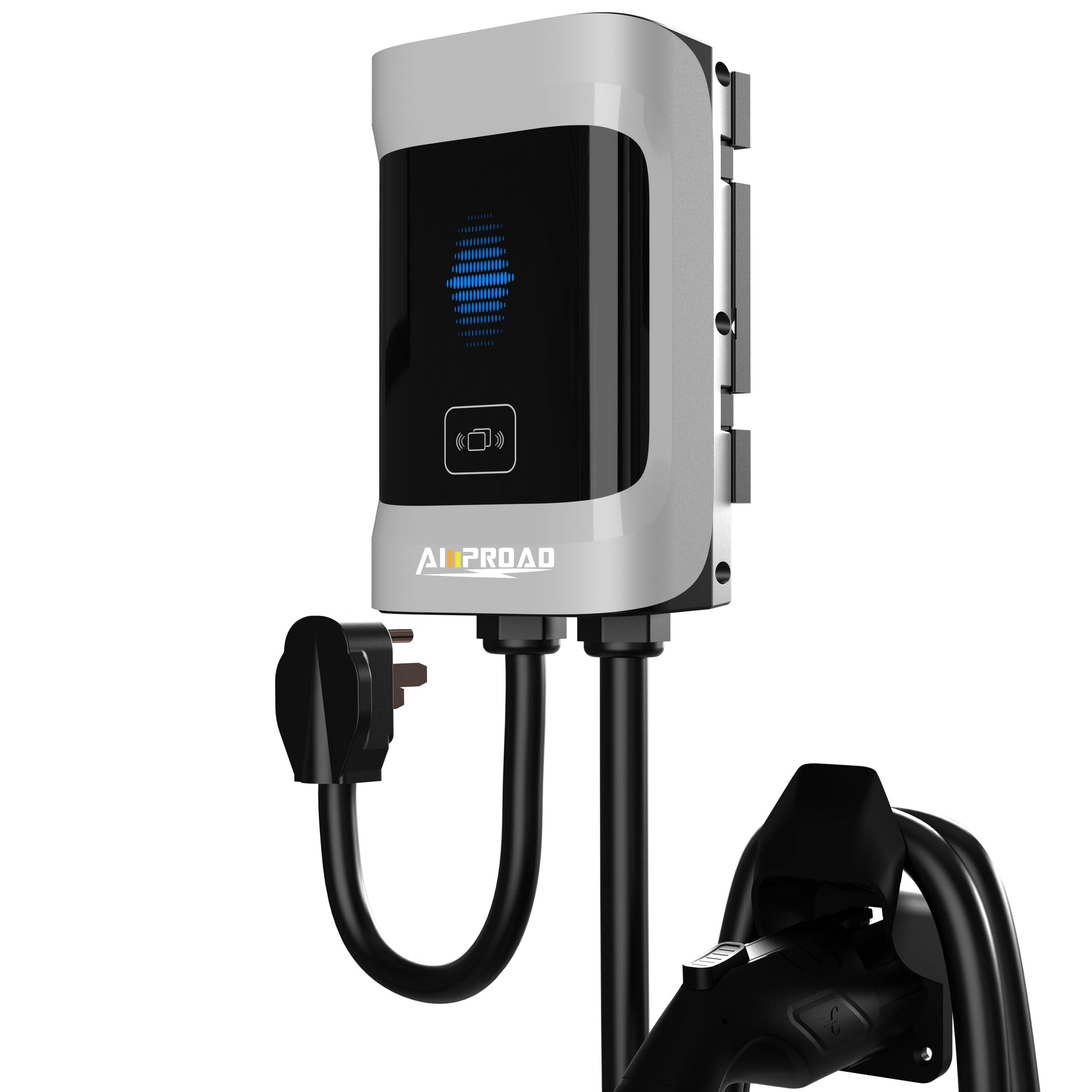 AMPROAD iHorn P9 Level 2 EV Home Charger | Home Flex Wall Charger | 240V | 40 Amp | 9.6kW | 25ft