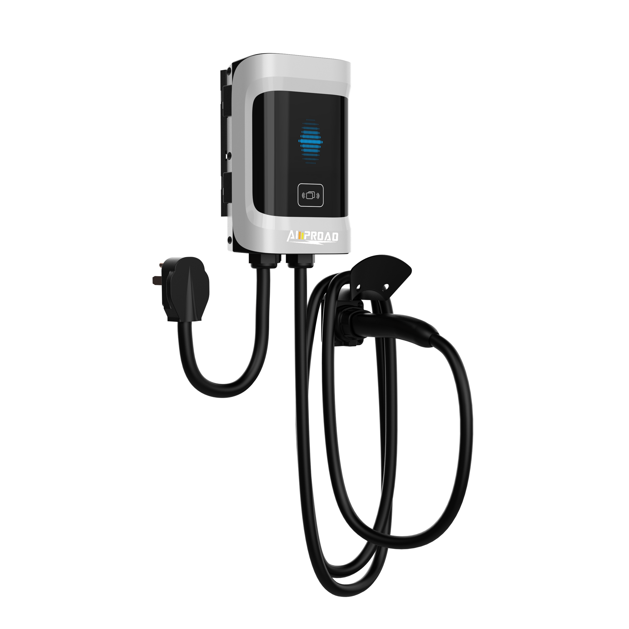 AMPROAD Level 2 EV Home Charger | Home Flex Wall Charger | 240V | 40 Amp | 9.6kW | 25ft